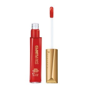 RIMMEL LONDON Stay Plumped Lip Gloss (Color: Saucy)